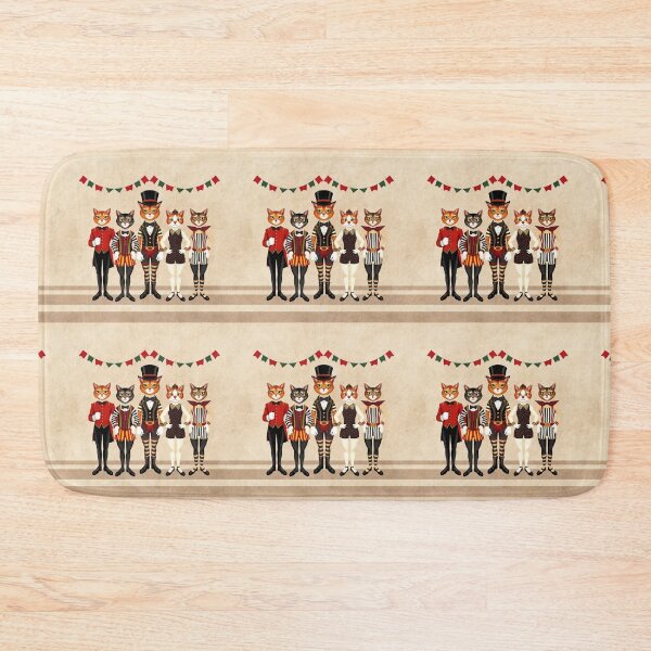 Item preview, Anthropomorphic Circus Cats | Gift for Circus Lover designed and sold by UnhingedBird.