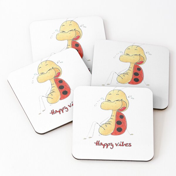 Item preview, Little happy beetle, spread the joy designed and sold by KarinKaefer.