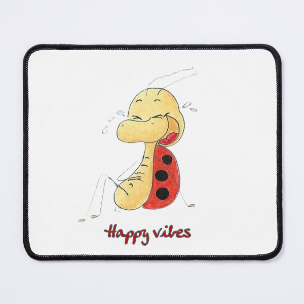 Item preview, Little happy beetle, spread the joy designed and sold by KarinKaefer.