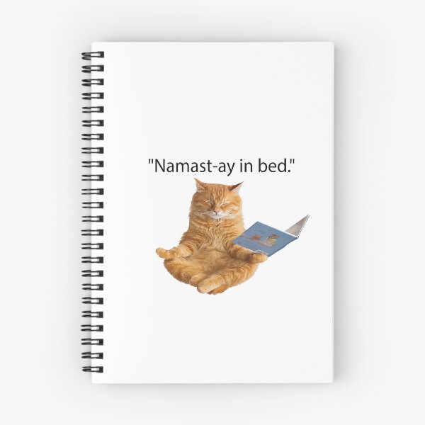 Item preview, Zen Reading Cat - Meditation & Self Care Meme designed and sold by estfy.