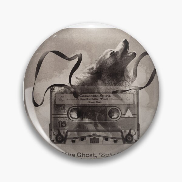Item preview, Cassette Spirit - The Ghost in the Machine  designed and sold by Concrete Calm.