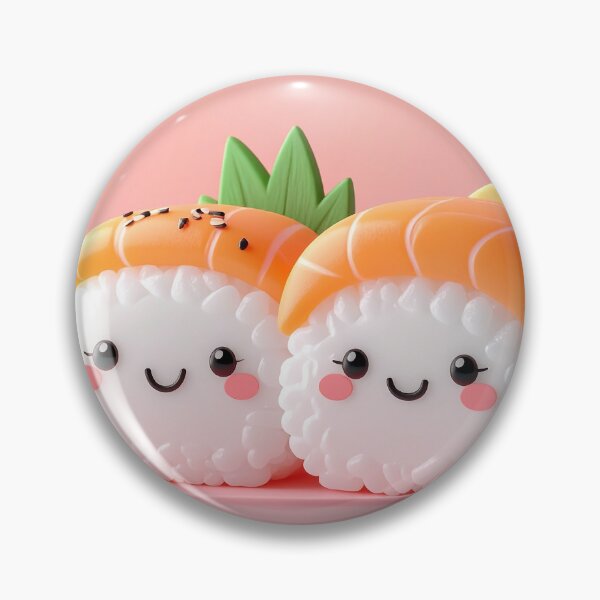 Item preview, Cute Kawaii Sushi Illustration designed and sold by BetweenForms.