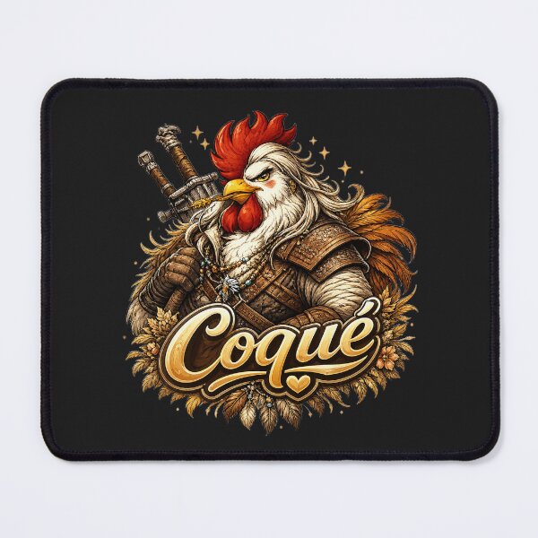 Item preview, Coqué Dual Sword Warrior – Epic Chicken Fantasy T-Shirt designed and sold by AFI-Studio.