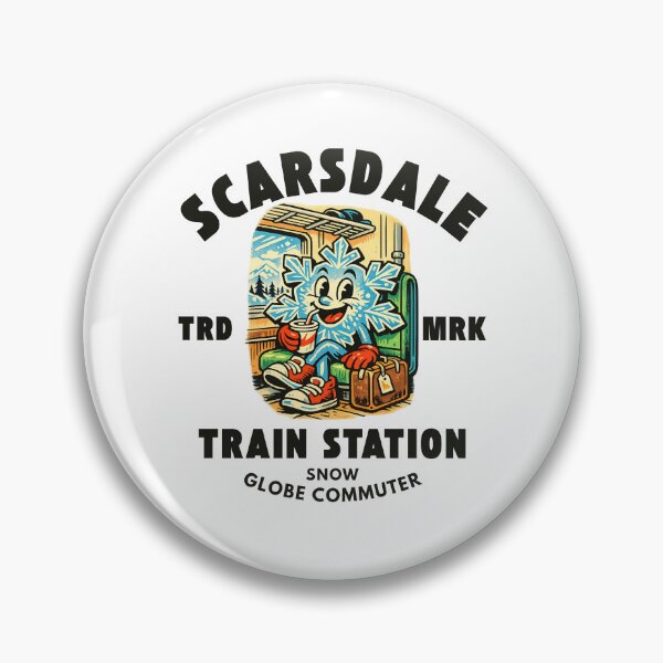 Item preview, New York : Scarsdale train station snow globe commuter designed and sold by Peerless-Prime.