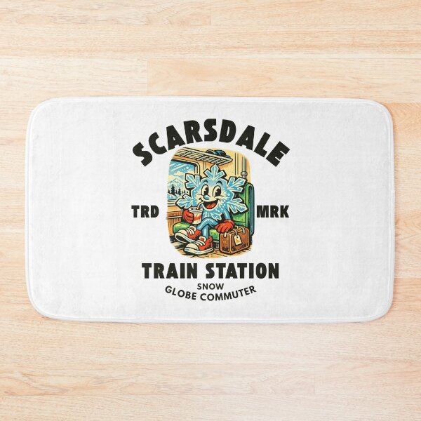 Item preview, New York : Scarsdale train station snow globe commuter designed and sold by Peerless-Prime.