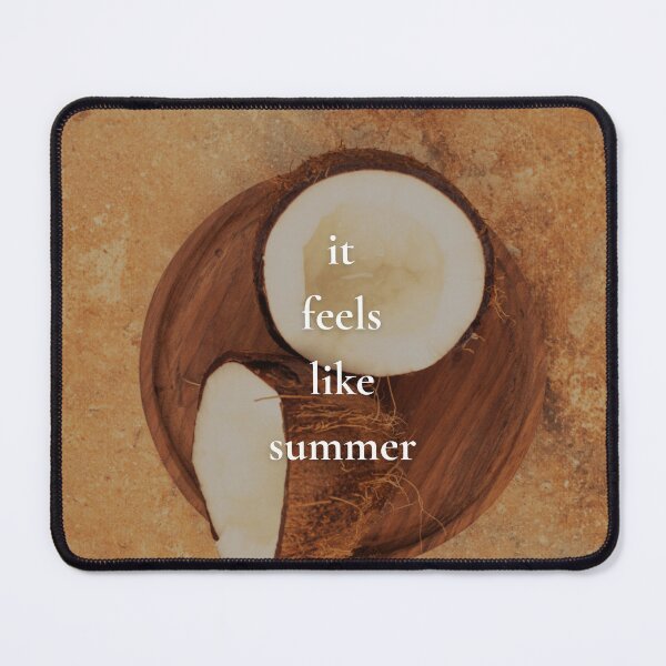 Item preview, It Feels Like Summer Coconut Retro Beach Vibes Design designed and sold by Ve state official.