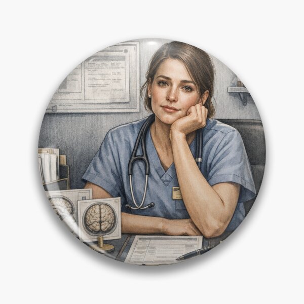 Item preview, Mentally Stable Enough for Psych Nursing Funny Nurse Gift designed and sold by YMLux.