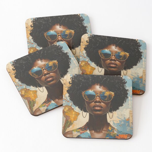 Item preview, Stylish Woman Portrait with Sunglasses designed and sold by BetweenForms.