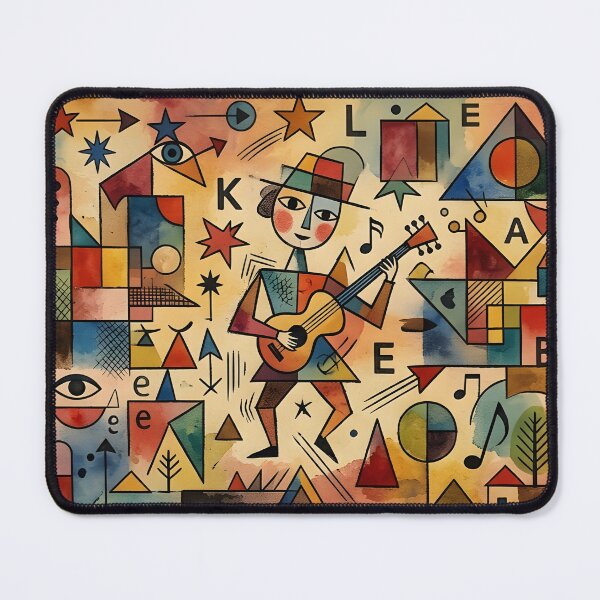 Item preview, Paul Klee Abstract Geometry – Bauhaus Expressionist Wall Art designed and sold by GreatPeopleMind.