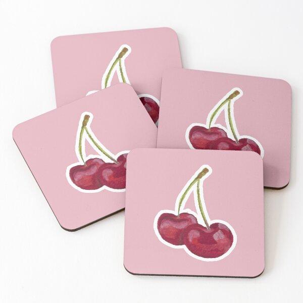 Item preview, Sweet British Cherries in watercolour designed and sold by Blackberries & Moss.