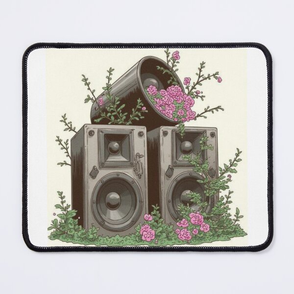Item preview, Overgrown Audio - Botanical Speaker Design designed and sold by Concrete Calm.