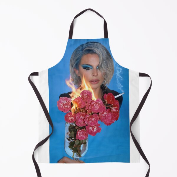 Item preview, Julia Fox Surrealism: Flaming Roses and Blue Haze designed and sold by y2kponyclub.