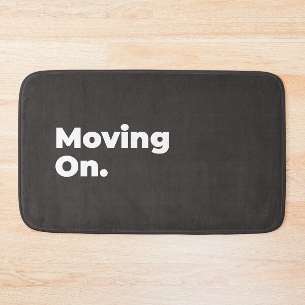 Item preview, Minimalist Relatable Quote “Moving On" Aesthetic Typography Design designed and sold by diahsariw.