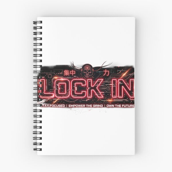 Item preview, Lock In Focus Mode Motivation T-Shirt – Futuristic Neon Grind Mindset Design designed and sold by No Excuses .