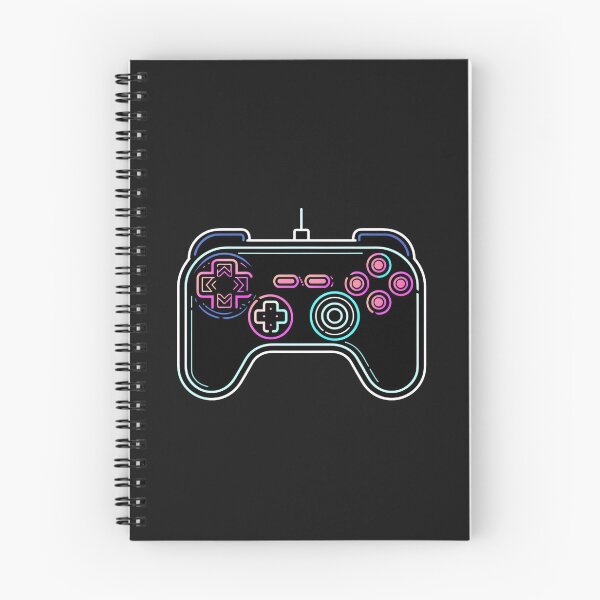 Item preview, Retro Neon Gamepad  Minimalist Gamer Icon designed and sold by RetroWaveArtCo.