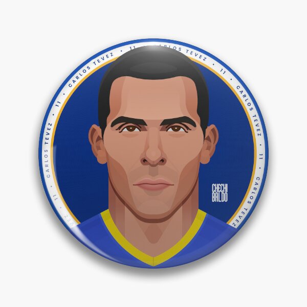 Item preview, Carlos Tevez | The Apache designed and sold by Chechibaldo.