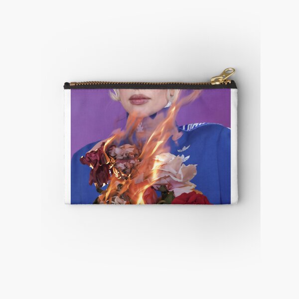 Item preview, Julia Fox Surrealism: Flaming Roses and Blue Haze designed and sold by y2kponyclub.