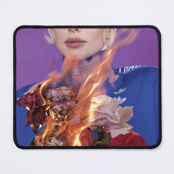 Item preview, Julia Fox Surrealism: Flaming Roses and Blue Haze designed and sold by y2kponyclub.