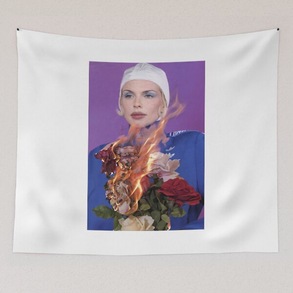 Item preview, Julia Fox Surrealism: Flaming Roses and Blue Haze designed and sold by y2kponyclub.