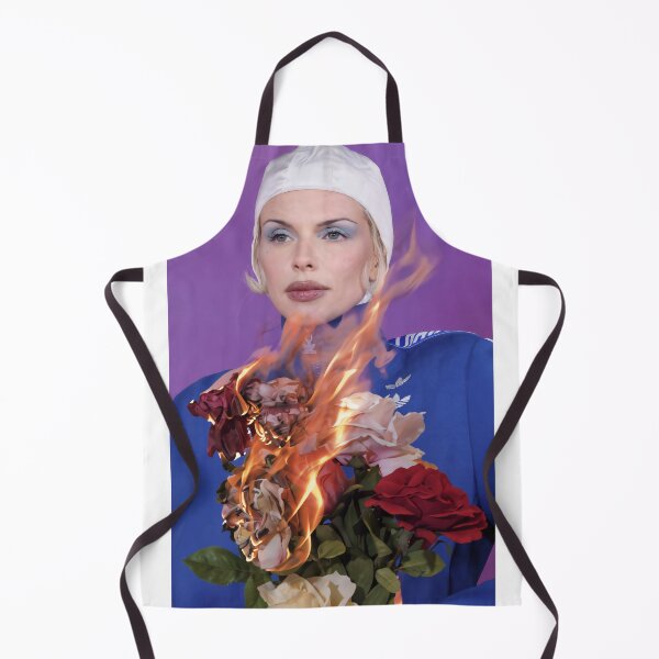 Item preview, Julia Fox Surrealism: Flaming Roses and Blue Haze designed and sold by y2kponyclub.