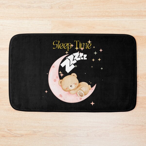 Item preview, Sleep Time – Cute Teddy Bear on the Moon designed and sold by Banvero.
