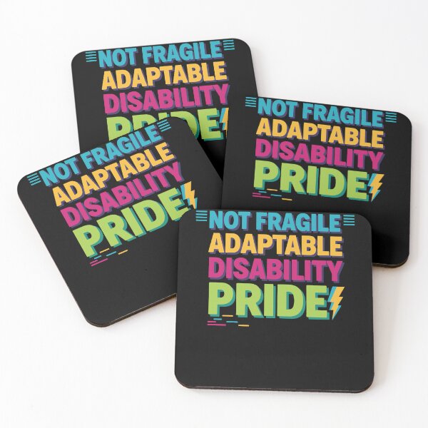 Item preview, Disability Awareness Not Fragile Adaptable designed and sold by LuminOrb.