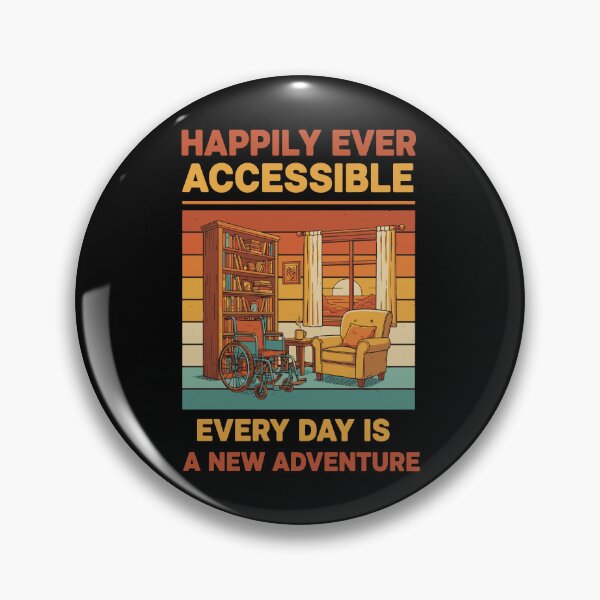 Item preview, Disability Awareness Happily Ever Accessible Pride designed and sold by LuminOrb.