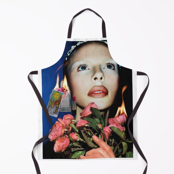 Item preview, Julia Fox Surrealism: Flaming Roses and Blue Haze designed and sold by y2kponyclub.