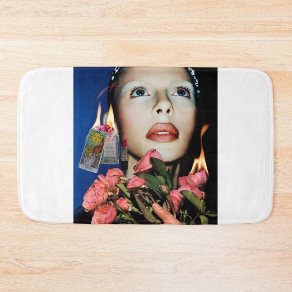 Item preview, Julia Fox Surrealism: Flaming Roses and Blue Haze designed and sold by y2kponyclub.