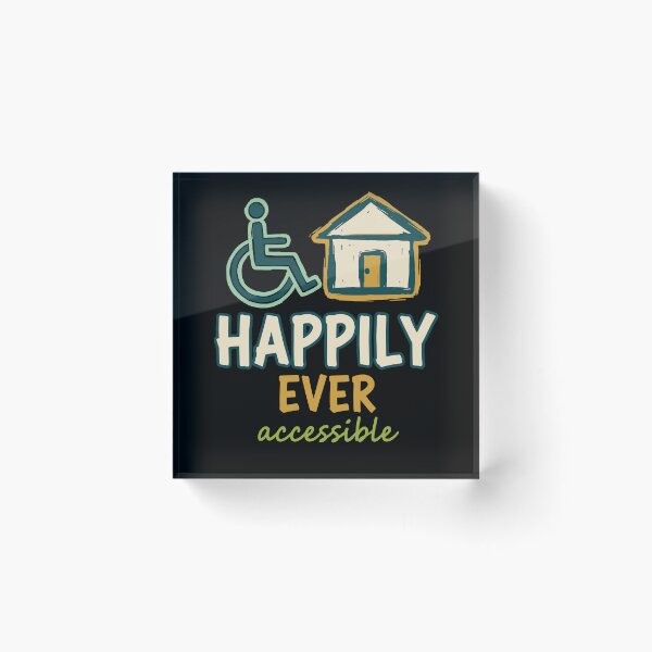 Item preview, Disability Awareness Happily Ever Accessible designed and sold by LuminOrb.