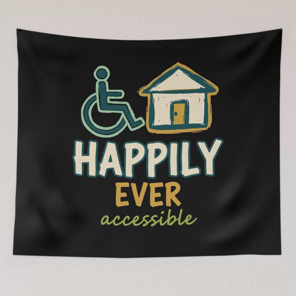 Item preview, Disability Awareness Happily Ever Accessible designed and sold by LuminOrb.