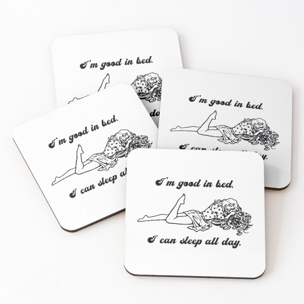 Item preview, Im Good In Bed I Can Sleep All Day Funny Lazy Napping Humor designed and sold by FlyShop1.