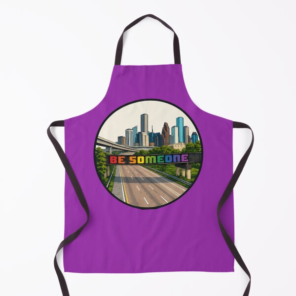 Item preview, Houston “Be Someone” Rainbow Graffiti Art | Pride Inspired Skyline Design designed and sold by SimplyJasper.