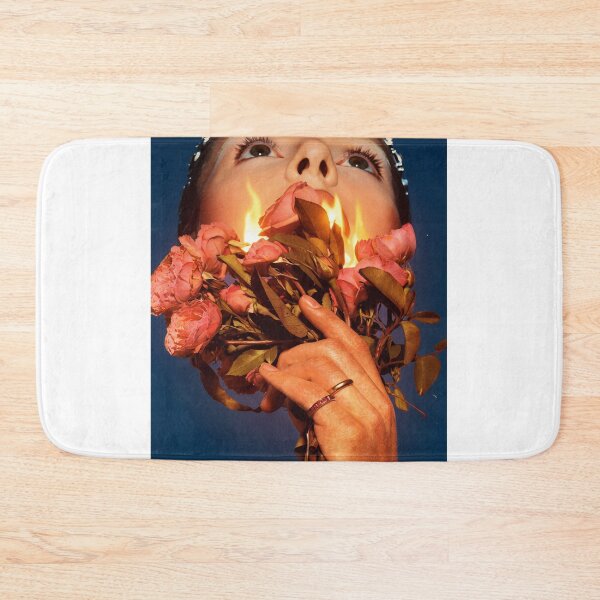 Item preview, Julia Fox Surrealism: Flaming Roses and Blue Haze designed and sold by y2kponyclub.