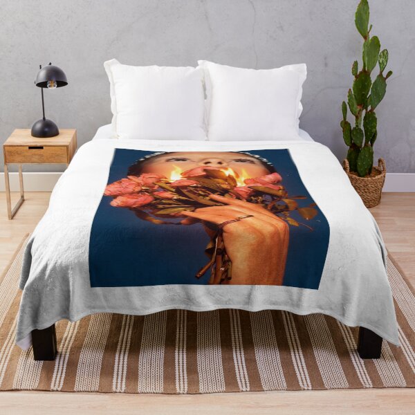 Item preview, Julia Fox Surrealism: Flaming Roses and Blue Haze designed and sold by y2kponyclub.