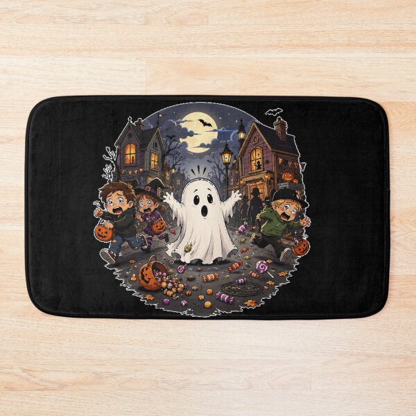 Item preview, Too Spooky To Trick Or Treat Funny Halloween Ghost Design designed and sold by MotylekAnia.
