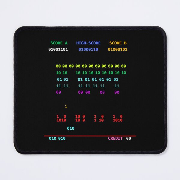Item preview, Retro Arcade Binary Code - Programmer Humor - Binary Love designed and sold by Message from Earth.