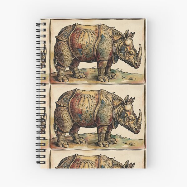 Item preview, Albrecht Dürer Rhinoceros – Vintage Renaissance Woodcut Art designed and sold by GreatPeopleMind.