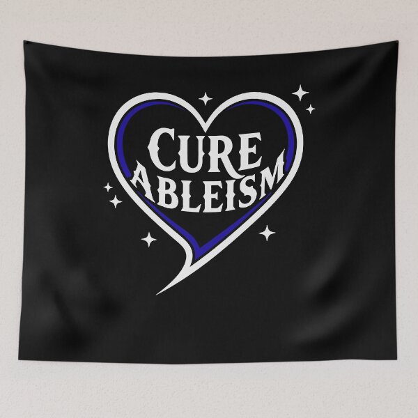 Item preview, Disability Awareness Cure Ableism Autism Awareness designed and sold by LuminOrb.