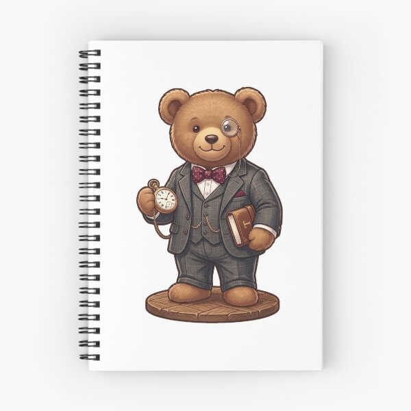 Item preview, Dapper Gentleman Teddy Bear with Monocle & Pocket Watch designed and sold by KETO370.