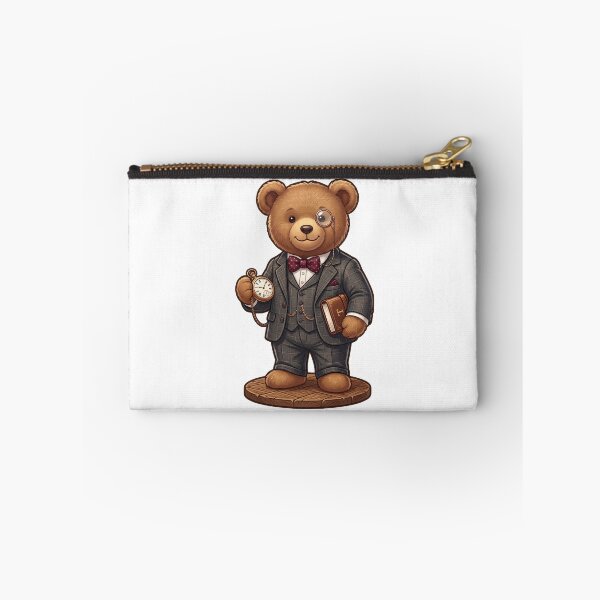 Item preview, Dapper Gentleman Teddy Bear with Monocle & Pocket Watch designed and sold by KETO370.