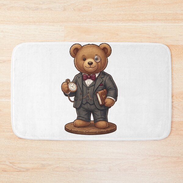 Item preview, Dapper Gentleman Teddy Bear with Monocle & Pocket Watch designed and sold by KETO370.