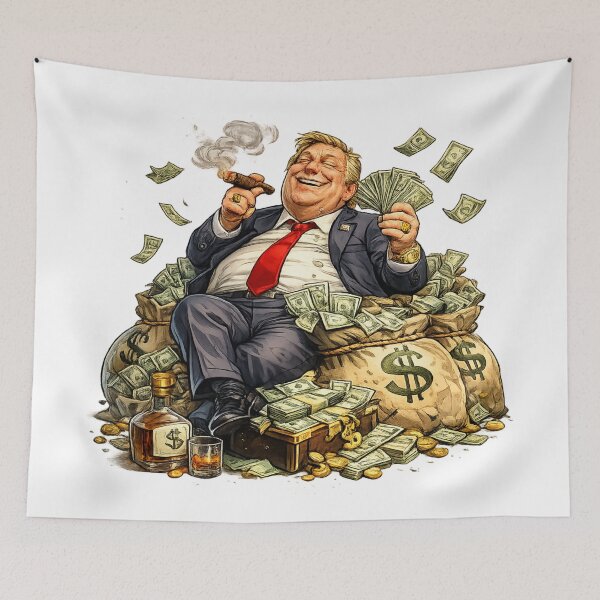 Item preview, Money Boss designed and sold by AlexLineArt.