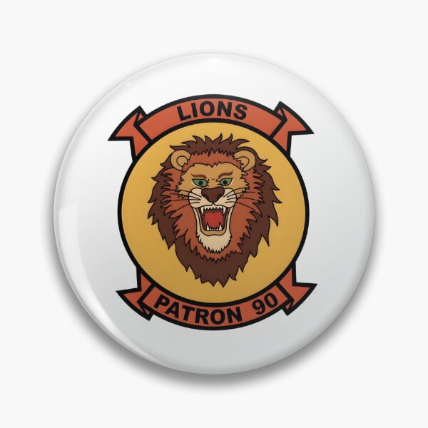 Item preview, Official Insignia of the VP-90 "Lions" Patrol Squadron designed and sold by CharlieDesings.
