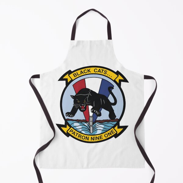 Item preview, Official Insignia of the VP-91 "Black Cats" Patrol Squadron designed and sold by CharlieDesings.
