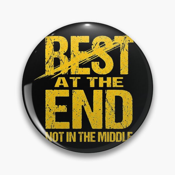 Item preview, Best At The End Motivational T-Shirt – Never Give Up Mindset Design designed and sold by No Excuses .