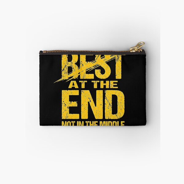 Item preview, Best At The End Motivational T-Shirt – Never Give Up Mindset Design designed and sold by No Excuses .