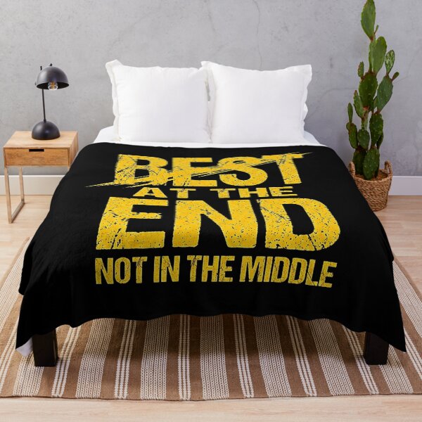 Item preview, Best At The End Motivational T-Shirt – Never Give Up Mindset Design designed and sold by No Excuses .