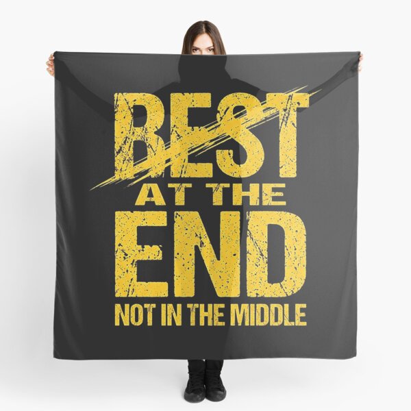 Item preview, Best At The End Motivational T-Shirt – Never Give Up Mindset Design designed and sold by No Excuses .