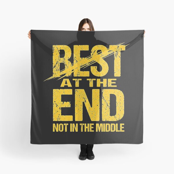 Item preview, Best At The End Motivational T-Shirt – Never Give Up Mindset Design designed and sold by No Excuses .
